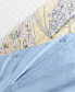 Фото #4 товара 300-Thread Count Hydrangea 3-Pc. King Duvet Cover Set, Created for Macy's