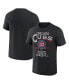 Men's Darius Rucker Collection by Black Chicago Cubs Beach Splatter T-shirt Черный, S - фото #2