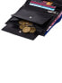 Фото #13 товара Мужское портмоне кожаное черное вертикальное без застежки Portfel-CE-PR-N104-VT.87-czarno-czerwony	Factory Price