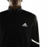 Фото #4 товара Толстовка без капюшона мужская Adidas Fast 1/2 Zip Чёрный