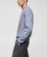 Фото #10 товара Men's Ribbed Details Knitted Sweater