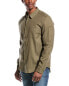 Frame Denim Brushed Twill Shirt Men's Green S