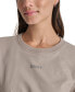 Фото #5 товара Women's Cotton Stud Logo Knot-Front T-Shirt