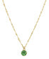 14K Gold-Dipped Pendant Necklace