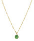 Фото #1 товара 14K Gold-Dipped Pendant Necklace