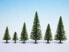 Фото #1 товара NOCH Model Spruce Trees - Brown - Green