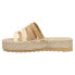 Фото #3 товара Matisse Gwen Platform Espadrille Womens Beige Casual Sandals GWEN-664