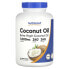 Фото #1 товара Nutricost, нерафинированное кокосовое масло высшего качества, 1000 мг, 240 капсул