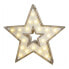 Christmas star EDM 71739 25,5 X 27,2 CM Wood (3 Units)