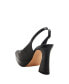 Women's Square Platform Sling-Back Heels