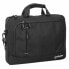 Фото #3 товара Manhattan Helsinki Eco Friendly Laptop Bag 14.1" - Top Loader - Black - Padded Notebook Compartment - Front and Multiple Interior Pockets - Padded Handle - Trolley Strap - Recycled Materials - Black - Shoulder Strap (removable) - Notebook Case - Three Year Warranty