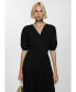 ფოტო #1 პროდუქტის Women's Pleated A-Line Dress