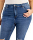 Trendy Plus Size High Rise Skinny Jeans