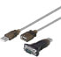 Фото #4 товара Wentronic USB Serial RS232 Converter Mini - Transparent - 1.5 m - Transparent - 1.5 m - USB Type-A - RS-232 - Male - Male