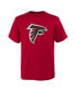 ფოტო #1 პროდუქტის Big Boys Red Atlanta Falcons Primary Logo T-shirt