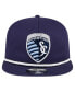 Фото #3 товара Men's Navy Sporting Kansas City The Golfer Kickoff Collection Adjustable Hat