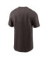 Фото #4 товара Men's Brown Cleveland Browns Yard Line Fashion Asbury T-shirt