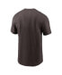 ფოტო #4 პროდუქტის Men's Brown Cleveland Browns Yard Line Fashion Asbury T-shirt