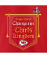 Men's Red Kansas City Chiefs Super Bowl LVIII Champions Hometown On Top T-shirt