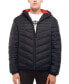 ფოტო #1 პროდუქტის Men's Light Weight Quilted Hooded Puffer Jacket Coat
