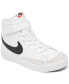 Фото #1 товара Little Kids' Blazer Mid '77 Fastening Strap Casual Sneakers from Finish Line