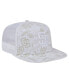 Фото #3 товара Men's White San Diego Padres Logo Dunes A-Frame Trucker 9FIFTY Snapback Hat