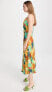 FAITHFULL THE BRAND Women's Artemisia Midi Dress, Costa Rei Floral Print, US 6