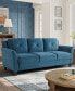 Фото #7 товара 78.7" W Polyester Harvard Sofa with Curved Arms