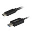 Фото #1 товара StarTech.com USB-C to USB 3.0 Data Transfer Cable for Mac and Windows - 2m (6ft) - 2 m - USB A - USB C - USB 3.2 Gen 1 (3.1 Gen 1) - 5000 Mbit/s - Black