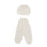 Фото #1 товара Кукла для девочек MINILAND Knitted Outfit 40 cm Overall&Beanie Hat clothing set