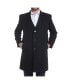 ფოტო #3 პროდუქტის Luke Wool Mens Tailored 37" Walker Jacket Top Coat Car Coat Overcoat