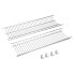 SAUVIC Kit 65 cm stainless steel dish drainer cabinet