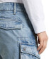 Фото #5 товара Men's Tapered-Fit Rovic Zip Moto Jeans