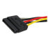 Фото #5 товара StarTech.com 6in SATA Power Y Splitter Cable Adapter - M/F - 0.15 m - SATA 15-pin - 2 x SATA 15-pin - Male - Female - Straight