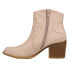 Фото #3 товара Dirty Laundry Unite Snake Round Toe Cowboy Booties Womens Beige Casual Boots GUI