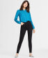 ფოტო #1 პროდუქტის Women's High Rise Skinny Jeans, Regular and Short Lengths, Created for Macy's