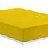 Fitted sheet Alexandra House Living Mustard 150 x 190/200 cm