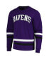 Фото #2 товара Men's Purple, Black Baltimore Ravens Nolan Long Sleeve T-shirt
