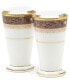 "Xavier Gold" Salt and Pepper Set, 3 3/4"