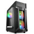 Фото #1 товара Sharkoon VG6-W RGB - Midi Tower - PC - Black - ATX - micro ATX - Mini-ATX - Gaming - Blue - Green - Red
