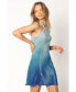 ფოტო #4 პროდუქტის Melody Plisse Halter Mini Women's Dress