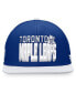 Фото #4 товара Men's Blue, White Toronto Maple Leafs Heritage Retro Two-Tone Snapback Hat
