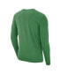 Фото #4 товара Men's Green Oregon Ducks Repeat Logo 2-Hit Long Sleeve T-shirt