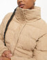 Фото #2 товара Brave Soul Petite slay cord puffer jacket in cream