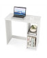 31.5'' Small Computer Desk Home Office Study Writing Desk with 2 Compartments - фото #6