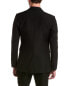 Фото #2 товара Burberry Tailored Wool & Mohair-Blend Blazer Men's Black 52