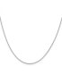 Фото #1 товара Diamond2Deal 18K White Gold 18" Box with Lobster Clasp Chain Necklace