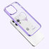 Фото #5 товара Чехол для смартфона Kingxbar с кристаллами Wish Series фиолетовый
