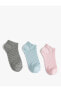 Puantiyeli Çorap Seti 3'lü Çok Renkli