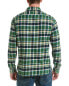 Фото #2 товара Alex Mill Flannel Chore Shirt Men's Green Lg